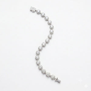 Round Solitaire Tennis Bracelet