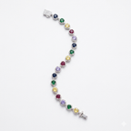 Rainbow Color Gemstone Bracelet