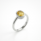 The Golden Sun Gemstone Ring