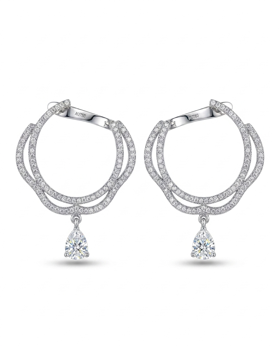 Double Layer Hoop Droplets