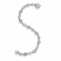 Oval Solitaire Tennis Bracelet