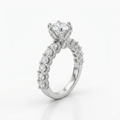 Victorian-Style Solitaire Engagement Ring