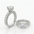 Victorian-Style Solitaire Engagement Ring